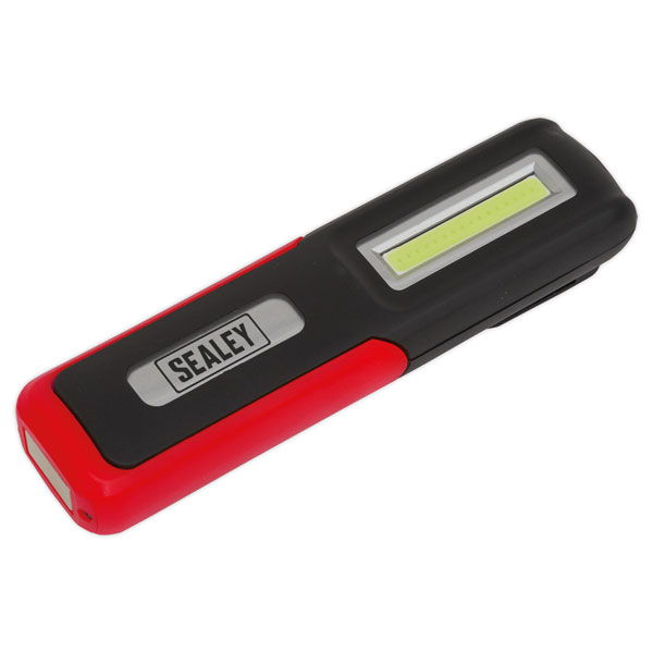 Sealey LED317 Rechargeable 3W COB + 3W LED Inspection Lamp