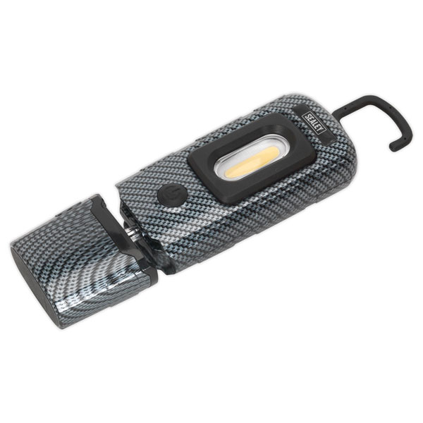Sealey LED3601CF Rechargeable 360° Inspection Light 3W COB & 1W SM...