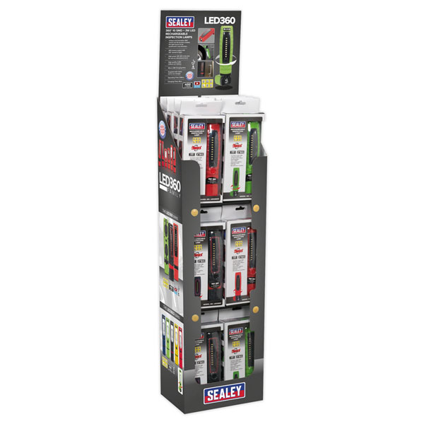 Sealey LED360COMBO2 LED360 Series Inspection Lamp Combination - Di...