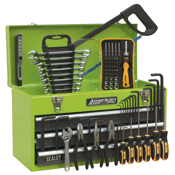 Sealey AP9243BBHVCOM Portable Tool Chest 3 Drawer Ball Bearing Sli...