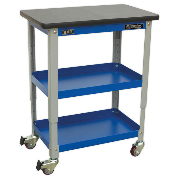  API2103 Industrial 3-Level Workshop Trolley