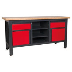 Sealey Workstation Open Storage and Cuboard Range