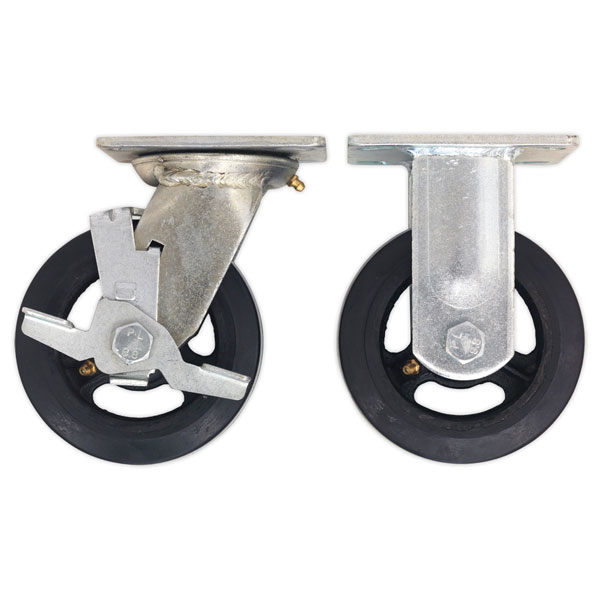 Click to view product details and reviews for Sealey Stvwk Castor Wheel Kit For Ssb06 Ssb07 And Stv01.