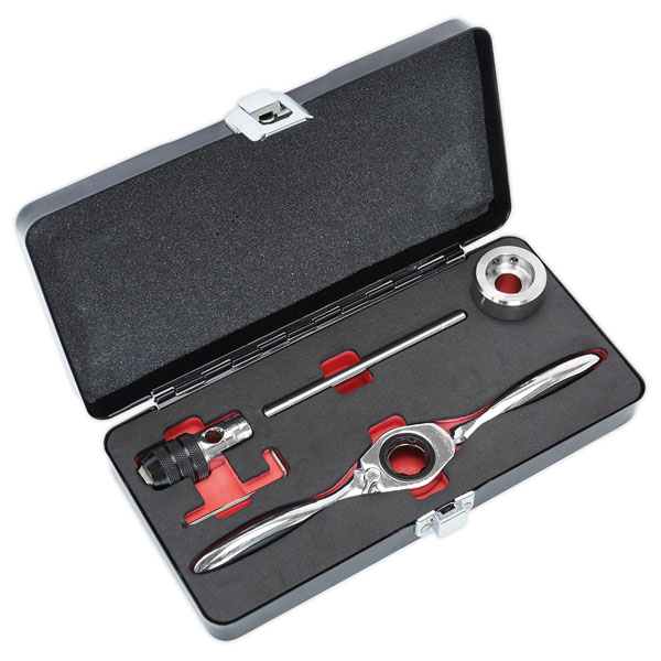 Sealey AK3027 Bi-Directional Ratchet Tap & Die Holder Set 5pc