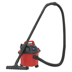 Sealey PC102 Vacuum Cleaner Wet & Dry 10L 1000W/230V