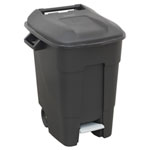 Sealey BM100P Series Refuse/Wheelie Bins with Foot Pedal 100L