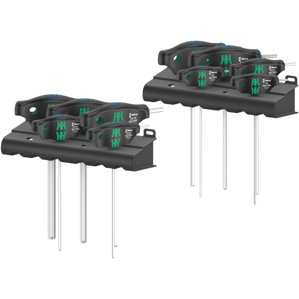 Wera 05023451001 454/10 HF Set Imperial 1 T-Handle Screwdrivers He...