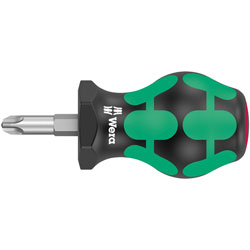 Wera 350 PH Series Phillips-Head Stubby/Carburetor Screwdrivers