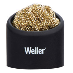 Weller WLACCBS Series Brass Wire Sponge Tip Cleaner With Silicone Holder Range