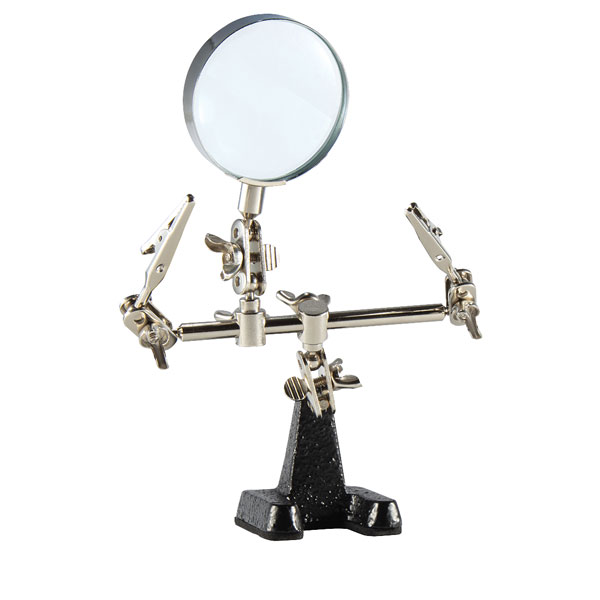 Weller WLACCHHB-02EU Helping Hand With Magnifying Glass & 2 Alliga...