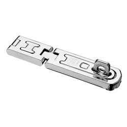 100/80 DG Hinged Hasp & Staple 80mm