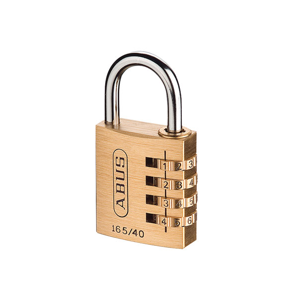 ABUS 32162 165/30 30mm Solid Brass Body Combination Padlock (3-Dig...
