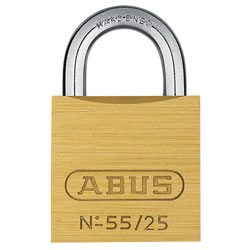 55/25mm Brass Padlock