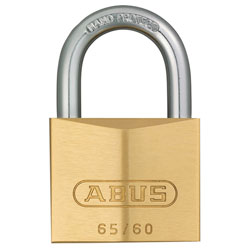 65/20mm Brass Padlock