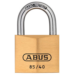 85/25mm Brass Padlock