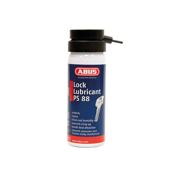 ABUS 35421 2 PS88 Lock Lubricating Spray 50ml Carded