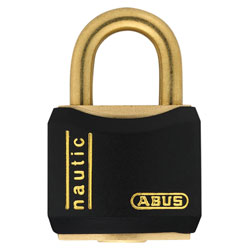 T84MB/20mm Black Rustproof Padlock Carded