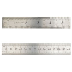 ASR 1000 Precision Steel Rule 1000mm (1m)