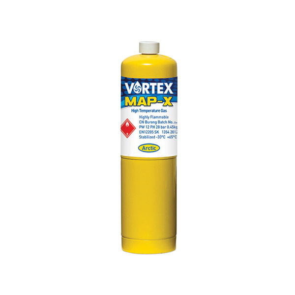 Arctic Hayes VG1 Vortex Map-X Brazing Gas Cylinder 400g