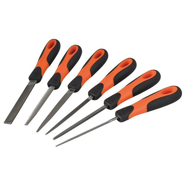 Click to view product details and reviews for Bahco 1 476 04 3 2 Ergo™ File Set 6 Piece 100mm 4in.