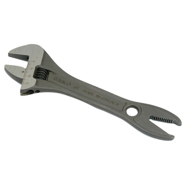 Click to view product details and reviews for Bahco 31 Black Adjustable Wrench 200mm 8in.