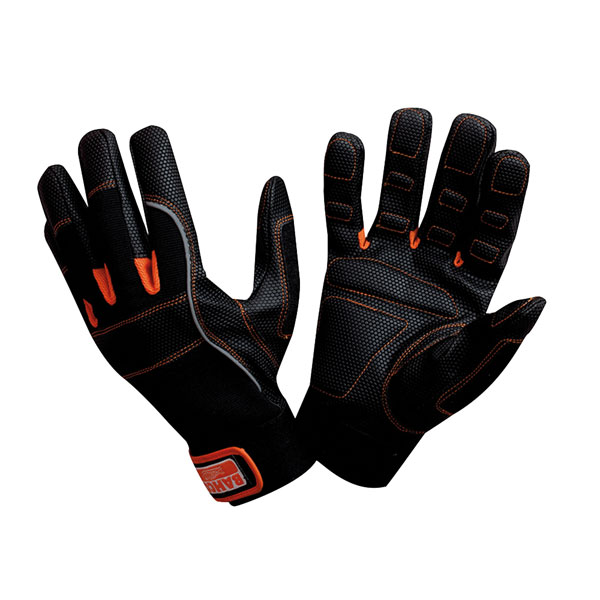  GL010-10 Power Tool Padded Palm Gloves - Large (Size 10)