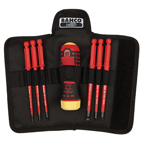 Bahco 808061 Ratchet Screwdriver Set, 6 Piece PH