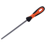 Handled Round Bastard Cut File 1-230-08-1-2 200mm (8in)