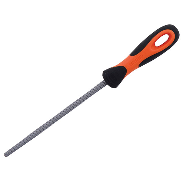 Bahco 6-345-08-2-2 Second Cut Round Rasp 200mm (8in)