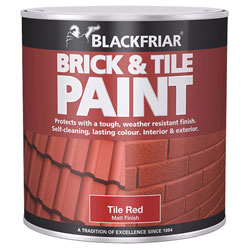 Brick & Tile Paint Matt Red 500ml