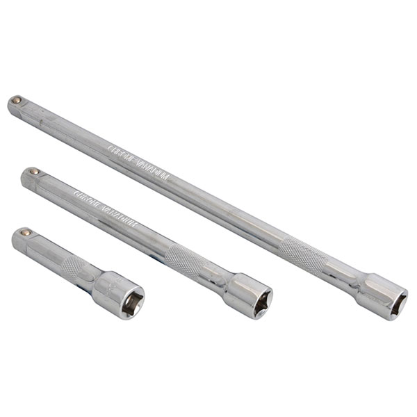 BlueSpot Tools 02072 3/8in Square Drive CV Extension Bar Set 3 Piece