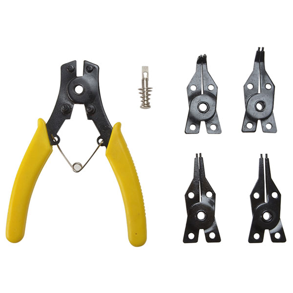 BlueSpot Tools 08701 4-in-1 Circlip Pliers