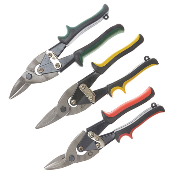 BlueSpot Tools 09305 Aviation Tinsnips Set, 3 Piece