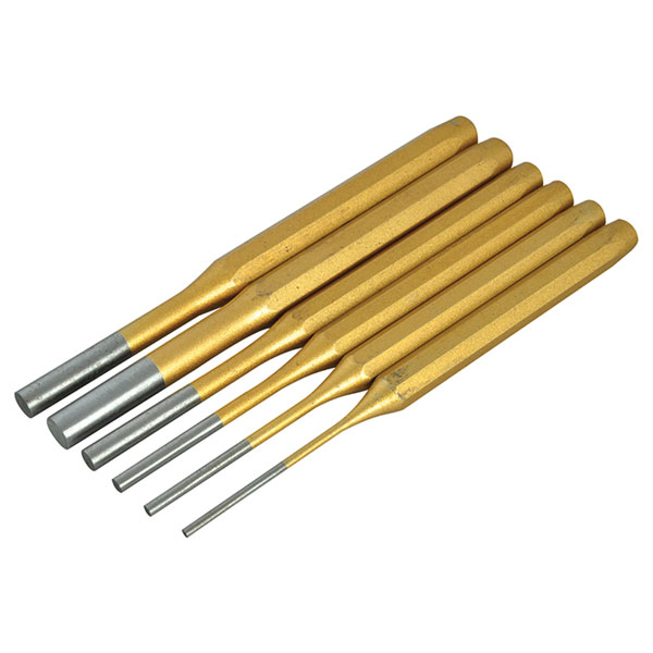 Click to view product details and reviews for Bluespot Tools 22449 Gold Pin Punch Set 6 Piece.