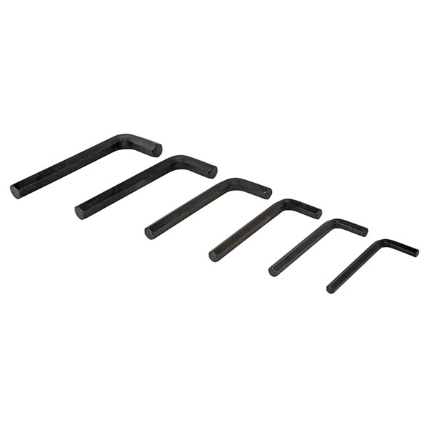 BlueSpot Tools 15308 Jumbo Hex Key Set of 6 Metric (8-19mm)