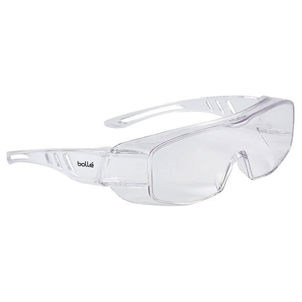 Bolle Safety OVLITLPSI Overlight OTG Goggles - Clear
