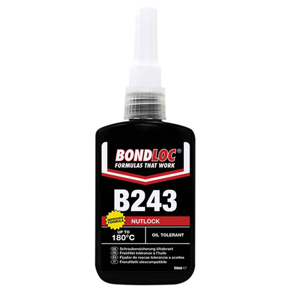  B243-10 B243 Nutlock Medium Strength Threadlocker 10ml