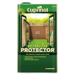 Shed & Fence Protector Acorn Brown 5 litre