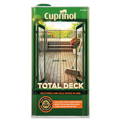 Total Deck Restore & Oil Wood Clear 2.5 litre