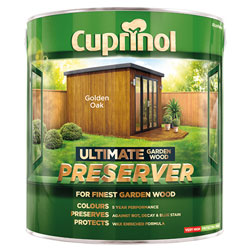 Ultimate Garden Wood Preserver Autumn Brown 1 litre