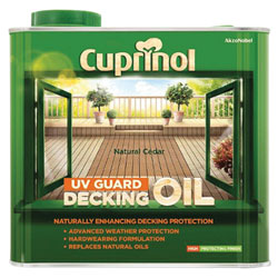 UV Guard Decking Oil Natural 2.5 litre