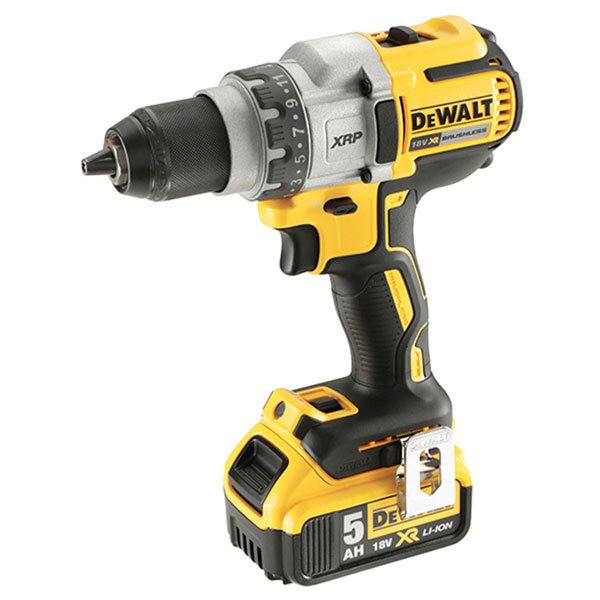 Dewalt Dcd991p2 Brushless 3 Speed Drill Driver 18v 2 X 50ah Li Ion