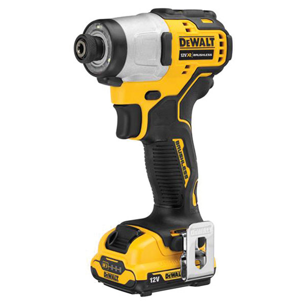 Dewalt Dcf801d2 Xr Brushless Sub Compact Impact Driver 12v 2 X 20