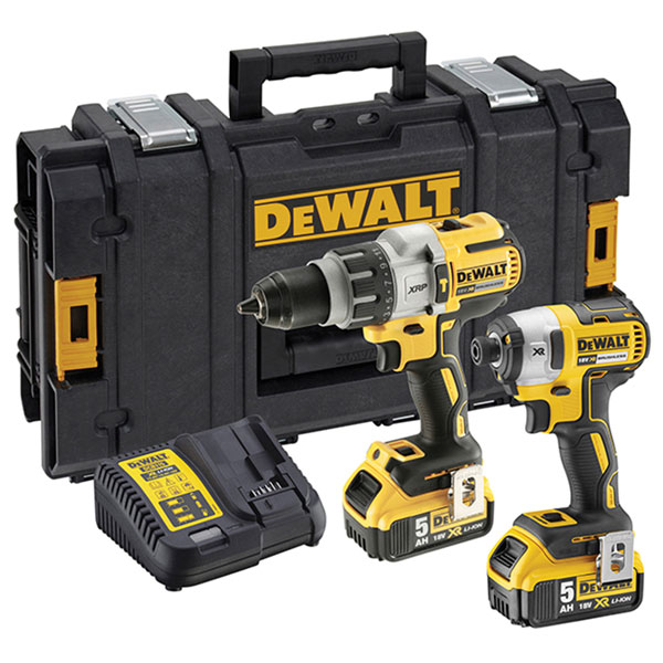 Dewalt Dck276p2 Brushless Twin Pack 18v 2 X 50ah Li Ion