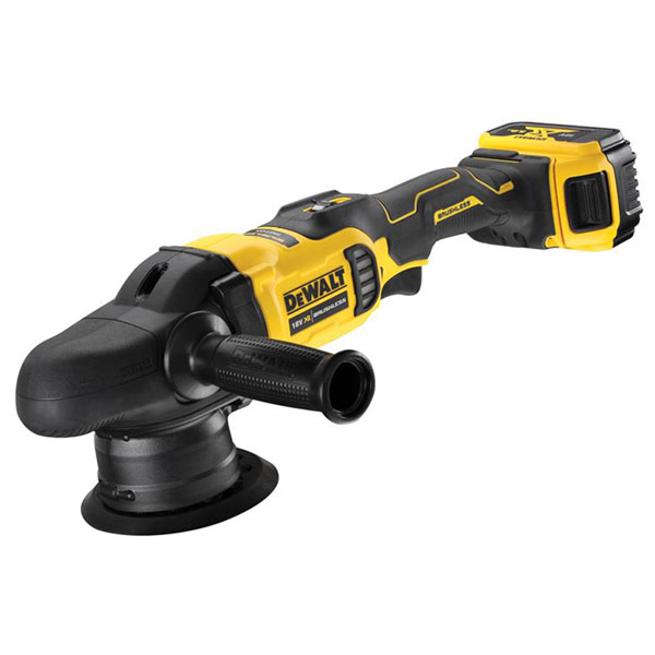 Dewalt Dcm848p2 Xr Brushless Polisher 125mm 18v 2 X 50ah Li Ion