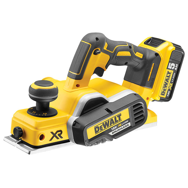 Dewalt Dcp580p2 Xr Brushless Planer 18v 2 X 50ah Li Ion