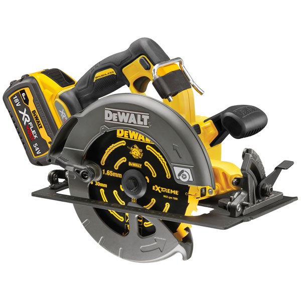 Click to view product details and reviews for Dewalt Dcs578x2 Xr Flexvolt Circular Saw 190mm 54v 2 X 90ah Li Ion.