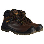 Newark S3 Waterproof Safety Hiker Brown Boots UK 10 EUR 44