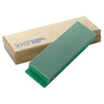 Diamond Whetstone 200mm Wooden Box Blue 325 Grit Coarse