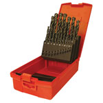 A190 No.201 Metric HSS Drill Set of 19 1.0-10.0 x 0.5mm